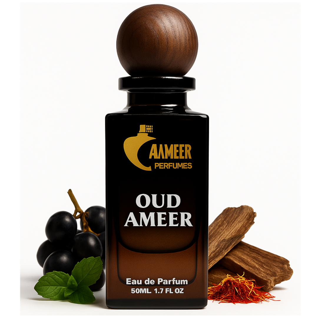 AMEER – Oud Ameer (Rich Oud & Amber Woods) 50ml Eau de Parfum